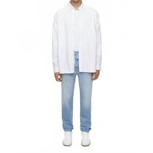 NEW CLOSED cooper true regular fit denim jeans in light blue